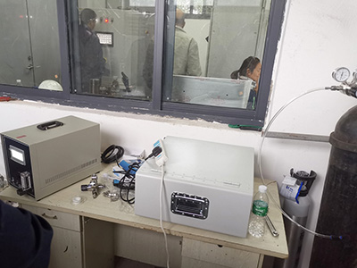 傅里葉紅外氣體分析儀現場測試交貨報告